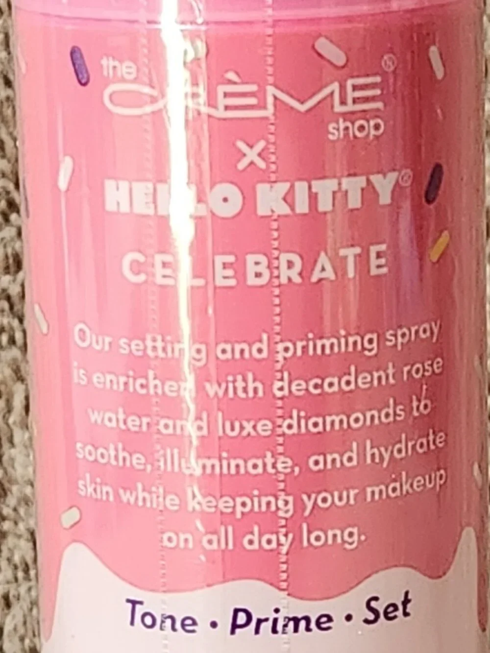 THE CREME SHOP - HELLO KITTY Celebrate Setting and Priming Spray - NEW